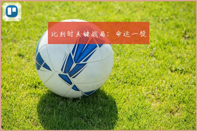比利时关键战局：命运一役